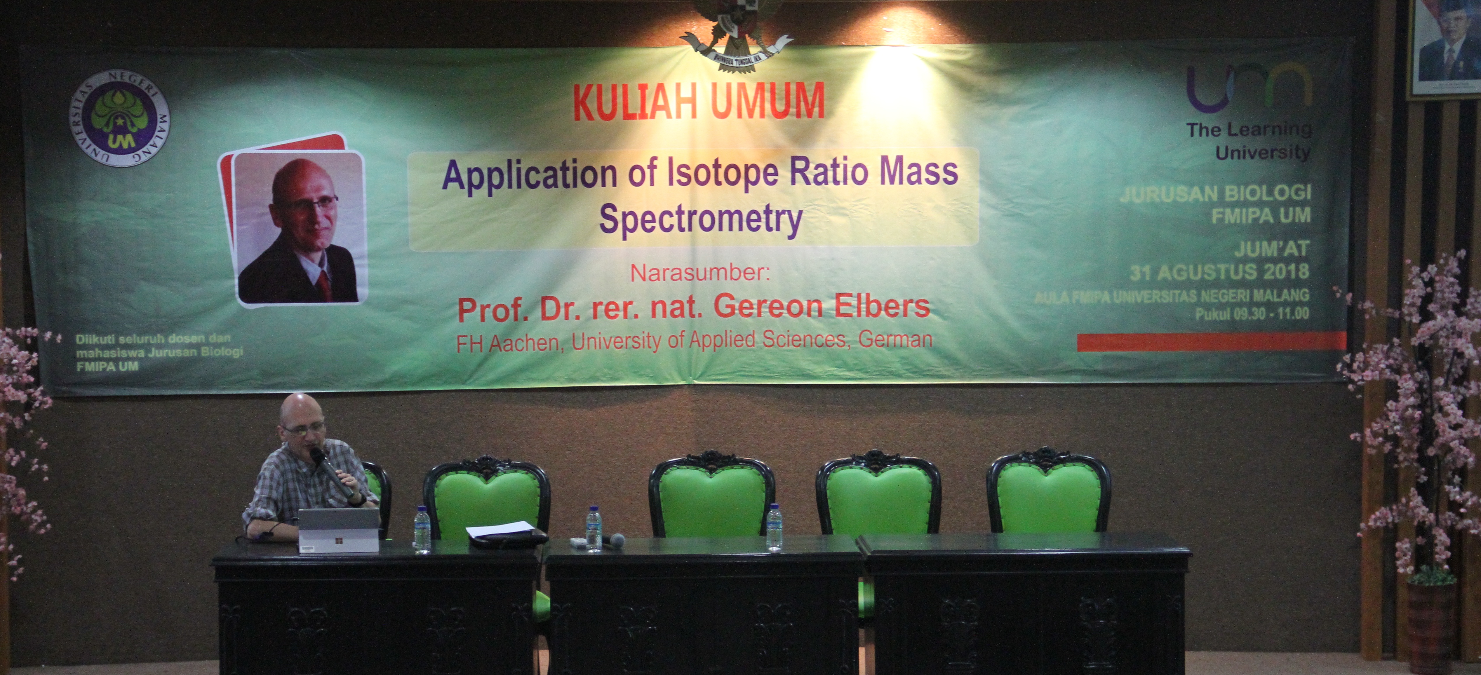 Kuliah Tamu dari University of Applied Sciences, German