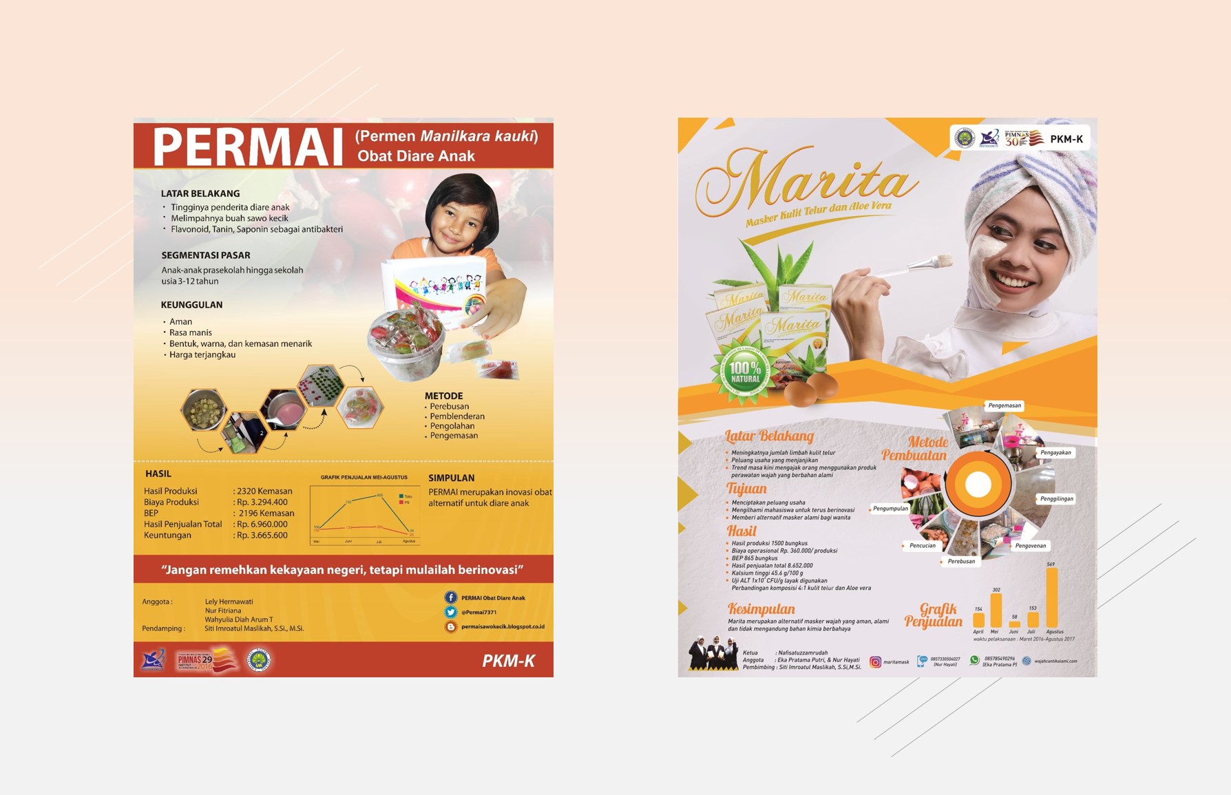 PRESTASI GEMILANG MAHASISWA JURUSAN BIOLOGI UM DIAJANG PEKAN ILMIAH MAHASISWA NASIONAL