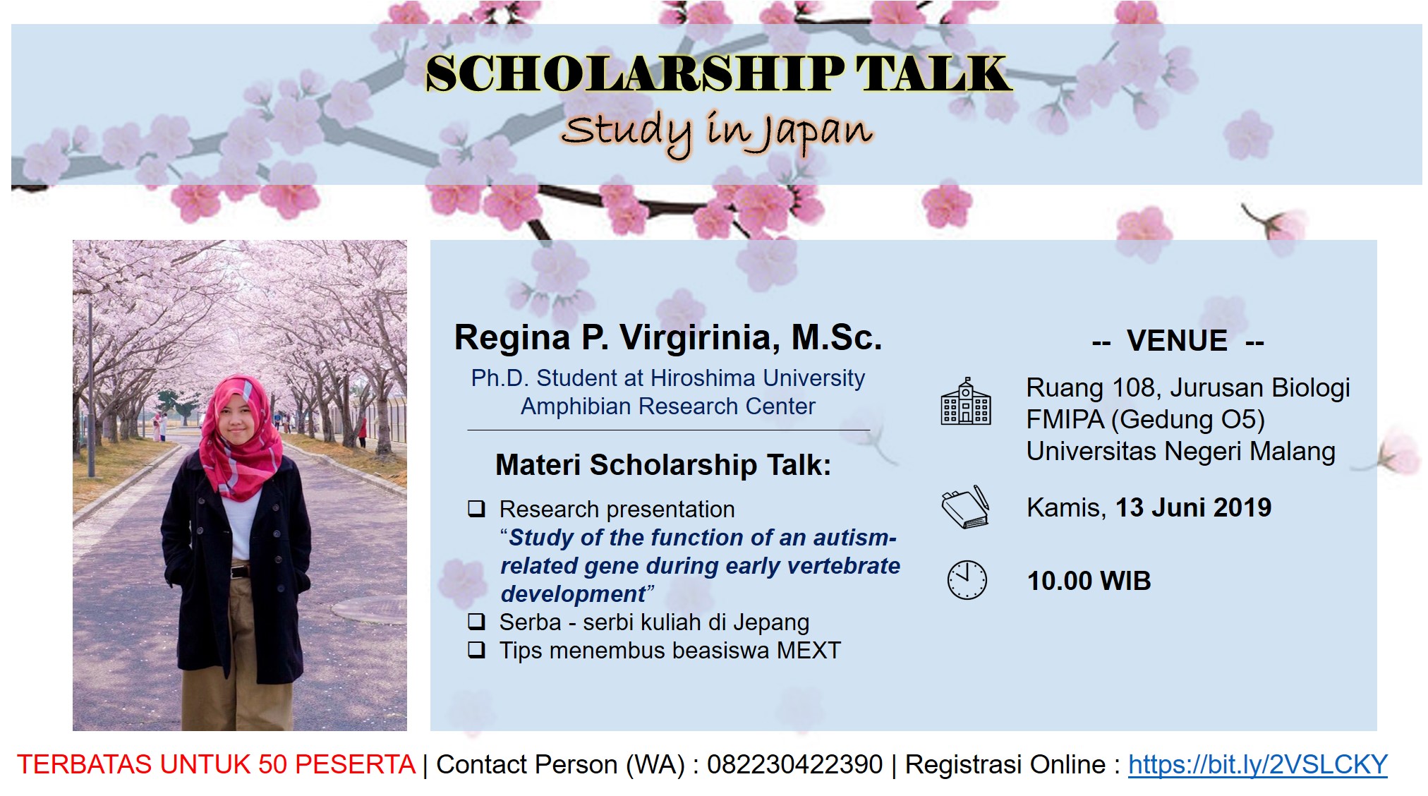 SCHOLARSHIP TALK: Study in Japan