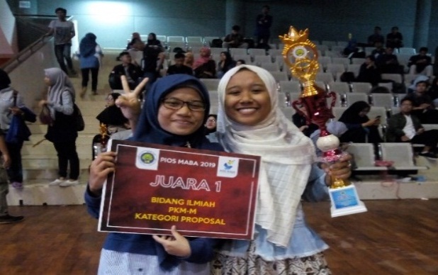 Tim Biologi Menjadi Juara 1 Kategori Best Proposal PIOS MABA UM 2019