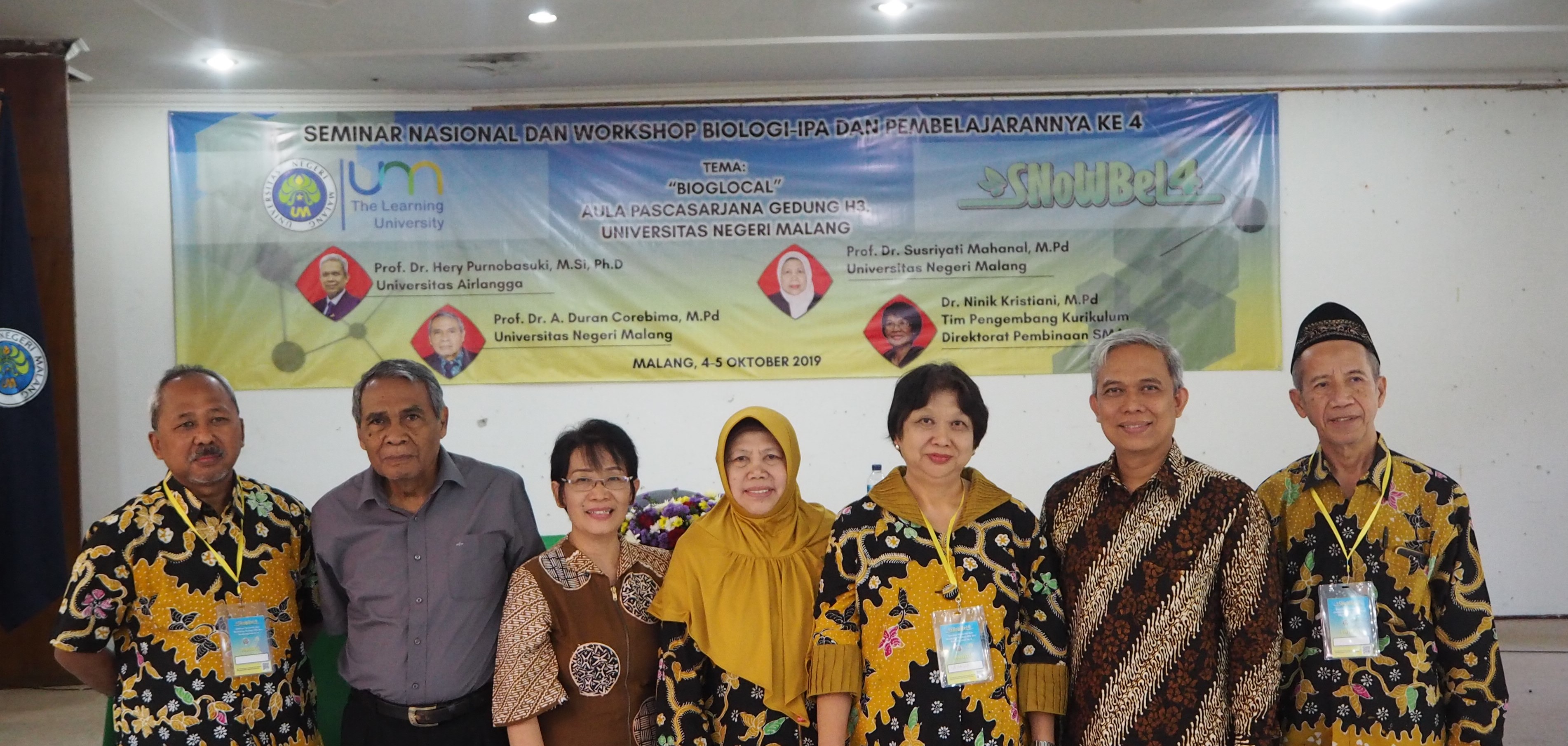 Seminar Nasional dan Workshop Biologi-IPA dan Pembelajarannya (SNoWBeL) Ke-4