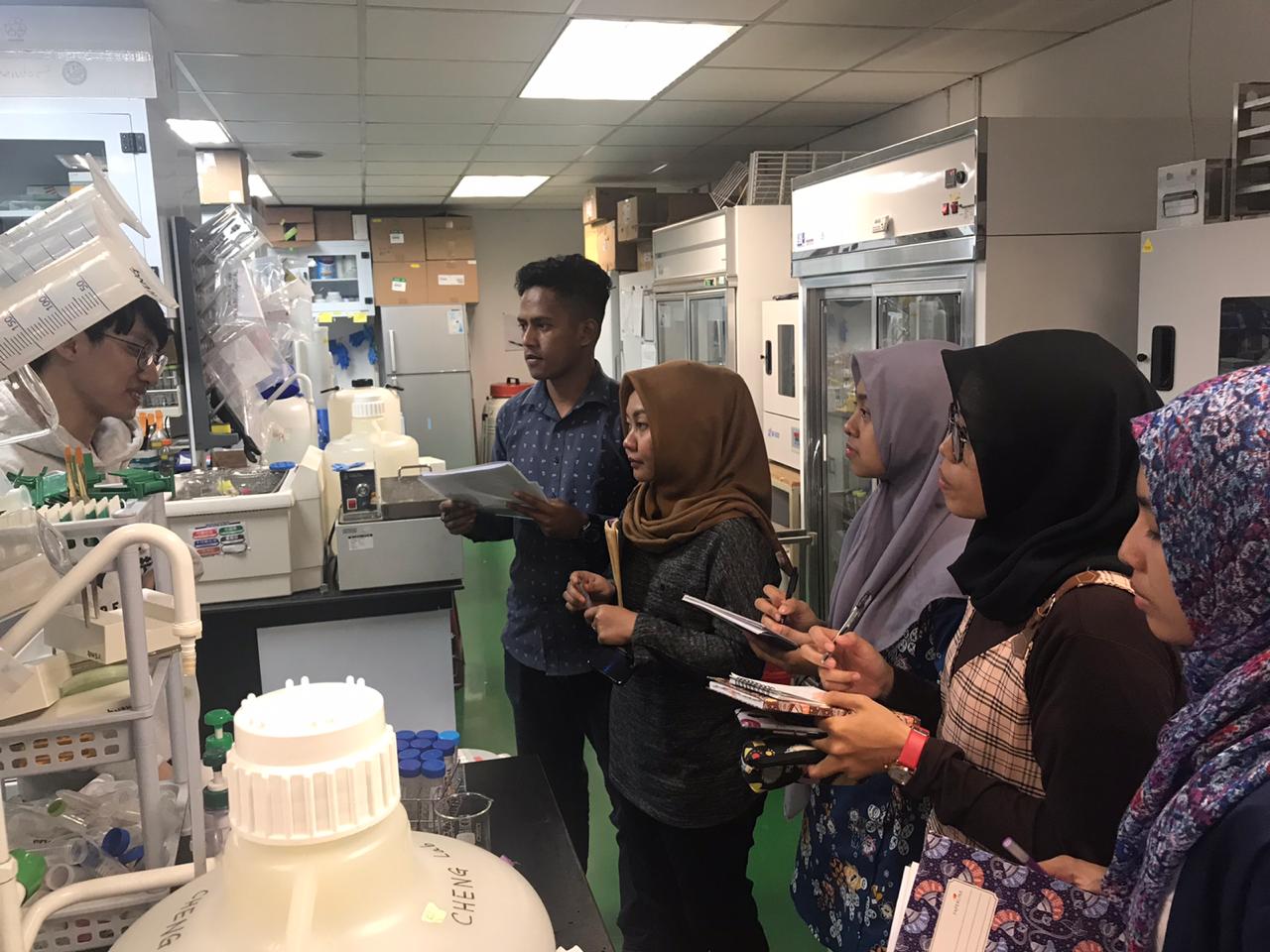 Mahasiswa Jurusan Biologi Berkesempatan untuk Berlatih Skill Laboratorium di National Tsing Hua University, Taiwan