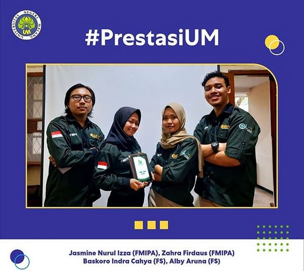Mahasiswa Jurusan Biologi Menjadi Juara Lomba Inovasi Digital Mahasiswa (LIDM) 2020
