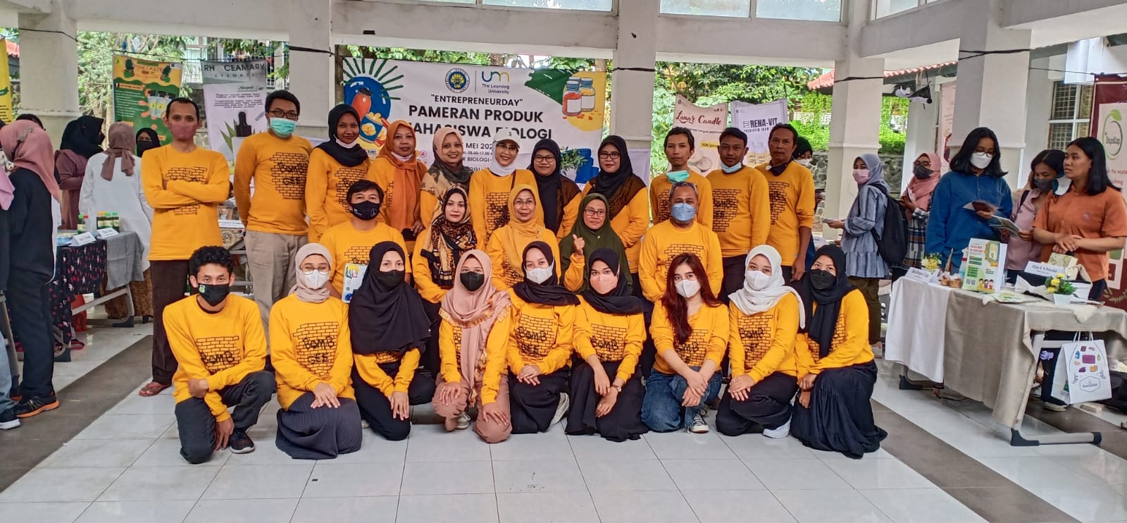 Kegiatan “Entrepreneurday” Pameran Produk Mahasiswa Biologi FMIPA UM